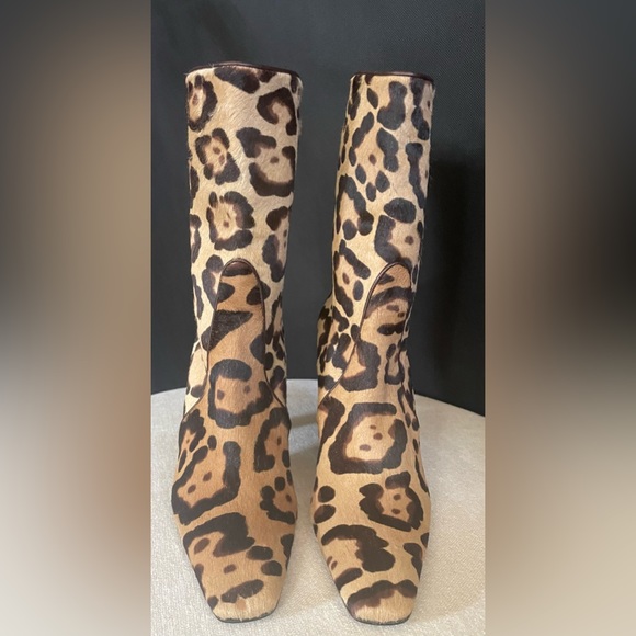 Fendi Vintage Pony Hair Boots - Picture 6 of 11